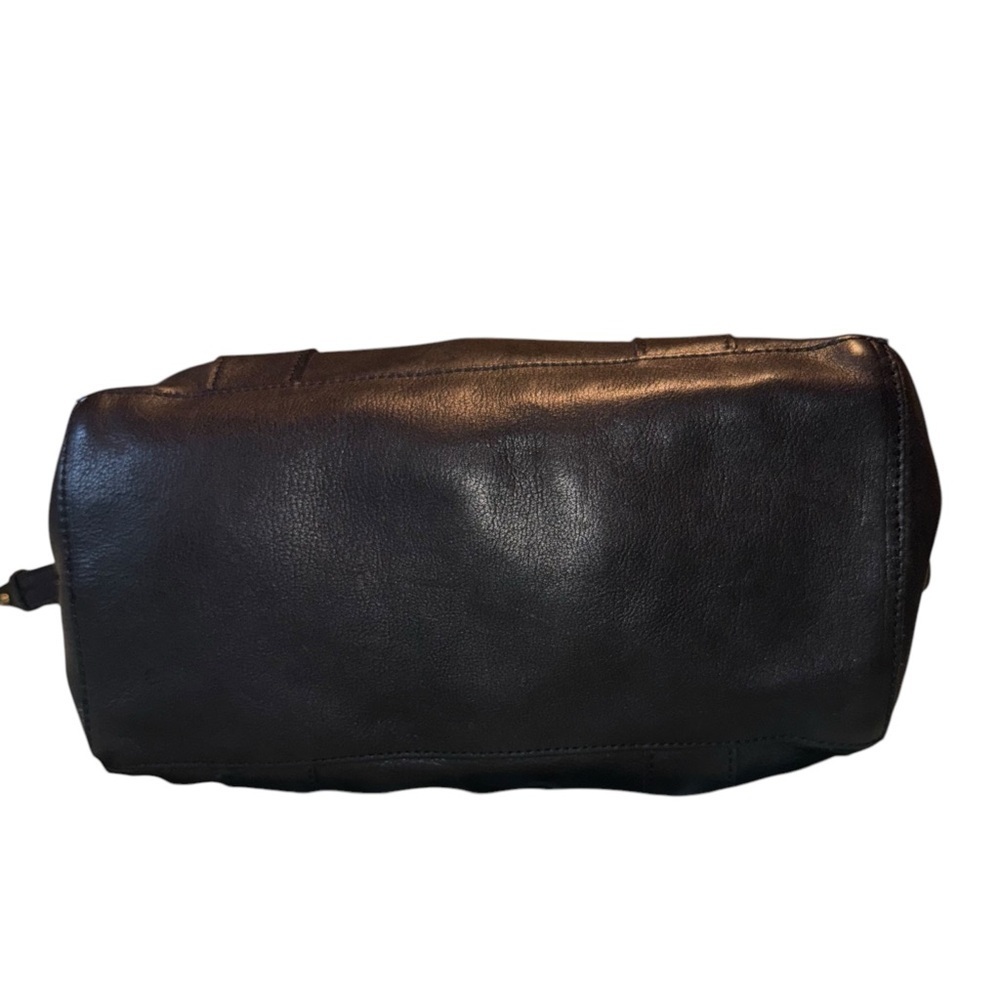 MADEWELL The Prague Satchel Leather Black Bag Crossbody Purse - Picture 7 of 16